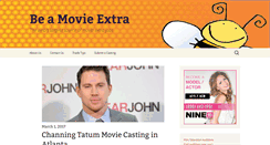 Desktop Screenshot of beamovieextra.com